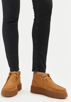 Botki płaskie casual Clarks ze sklepu: eobuwie.pl w kategorii: Botki