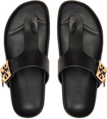 Tory Burch - Klapki damskie na lato ze sklepu: eobuwie.pl w kategorii: Klapki damskie - zdjęcie WP-EBWP-9KUZS-09B_0000304199141