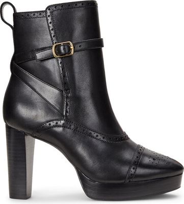 Botki jesienne LAUREN RALPH LAUREN ze sklepu: eobuwie.pl w kategorii: Botki - zdjęcie WP-EBWP-9KUZS-09B_0000304274725