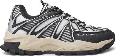 Buty sportowe męskie na jesień na wiosnę Armani Exchange ze sklepu: eobuwie.pl w kategorii: Buty sportowe męskie - zdjęcie WP-EBWP-9KUZS-09B_0000304339165