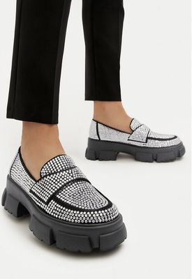 Lordsy jesienne na wiosnę Steve Madden ze sklepu: eobuwie.pl w kategorii: Lordsy damskie - zdjęcie WP-EBWP-9KUZS-09B_0000304365782