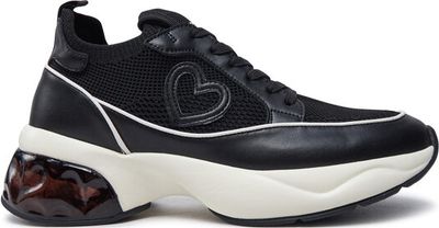 Love Moschino - Buty sportowe damskie na wiosnę ze sklepu: eobuwie.pl w kategorii: Buty sportowe damskie - zdjęcie WP-EBWP-9KUZS-09B_0000304374050