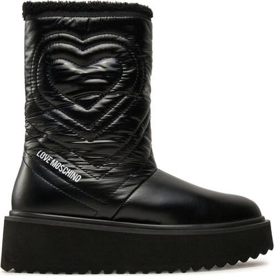 Śniegowce damskie na zimę Love Moschino ze sklepu: eobuwie.pl w kategorii: Śniegowce damskie - zdjęcie WP-EBWP-9KUZS-09B_0000304374296