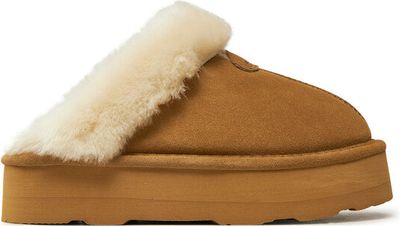 Kapcie damskie na zimę Bearpaw ze sklepu: eobuwie.pl w kategorii: Kapcie damskie - zdjęcie WP-EBWP-9KUZS-09B_0000304413902