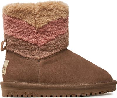 Buty zimowe dziecięce na zimę Pepe Jeans ze sklepu: eobuwie.pl w kategorii: Buty zimowe dziecięce - zdjęcie WP-EBWP-9KUZS-09B_0000304420283