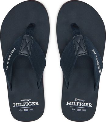 Klapki męskie na lato Tommy Hilfiger ze sklepu: eobuwie.pl w kategorii: Klapki męskie - zdjęcie WP-EBWP-9KUZS-09B_0000304423833