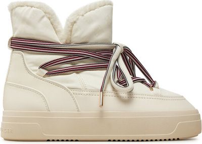 Tommy Hilfiger - Śniegowce damskie na zimę ze sklepu: eobuwie.pl w kategorii: Śniegowce damskie - zdjęcie WP-EBWP-9KUZS-09B_0000304425141