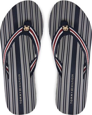 Klapki damskie na lato Tommy Hilfiger ze sklepu: eobuwie.pl w kategorii: Klapki damskie - zdjęcie WP-EBWP-9KUZS-09B_0000304425318