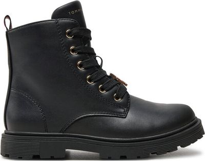 Buty zimowe dziecięce na zimę Tommy Hilfiger ze sklepu: eobuwie.pl w kategorii: Buty zimowe dziecięce - zdjęcie WP-EBWP-9KUZS-09B_0000304425967