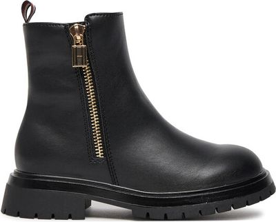 Buty zimowe dziecięce zimowe Tommy Hilfiger ze sklepu: eobuwie.pl w kategorii: Buty zimowe dziecięce - zdjęcie WP-EBWP-9KUZS-09B_0000304427886