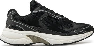 Tommy Jeans - Buty sportowe damskie wiosenne ze sklepu: eobuwie.pl w kategorii: Buty sportowe damskie - zdjęcie WP-EBWP-9KUZS-09B_0000304429965