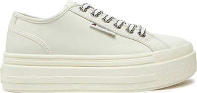 Tommy Jeans - Trampki damskie wiosenne ze sklepu: eobuwie.pl w kategorii: Trampki damskie - zdjęcie WP-EBWP-9KUZS-09B_0000304430435