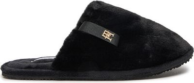 Kapcie damskie na zimę Tommy Hilfiger ze sklepu: eobuwie.pl w kategorii: Kapcie damskie - zdjęcie WP-EBWP-9KUZS-09B_0000304438875