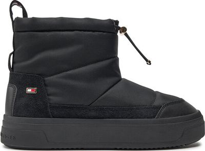 Tommy Hilfiger - Śniegowce damskie jesienne ze sklepu: eobuwie.pl w kategorii: Śniegowce damskie - zdjęcie WP-EBWP-9KUZS-09B_0000304439506