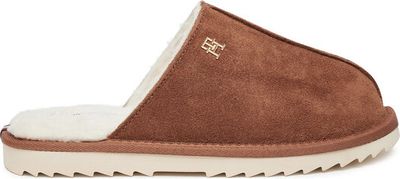 Kapcie damskie na zimę Tommy Hilfiger ze sklepu: eobuwie.pl w kategorii: Kapcie damskie - zdjęcie WP-EBWP-9KUZS-09B_0000304439711