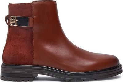 Botki na jesień Tommy Hilfiger ze sklepu: eobuwie.pl w kategorii: Botki - zdjęcie WP-EBWP-9KUZS-09B_0000304440854