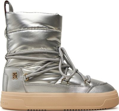 Śniegowce damskie na zimę Tommy Hilfiger ze sklepu: eobuwie.pl w kategorii: Śniegowce damskie - zdjęcie WP-EBWP-9KUZS-09B_0000304440885