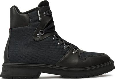 Buty zimowe męskie na zimę Tommy Hilfiger ze sklepu: eobuwie.pl w kategorii: Buty zimowe męskie - zdjęcie WP-EBWP-9KUZS-09B_0000304441691