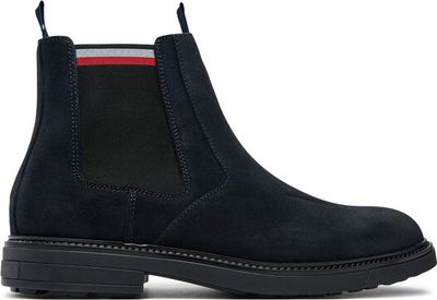 Buty zimowe męskie jesienne Tommy Hilfiger ze sklepu: eobuwie.pl w kategorii: Buty zimowe męskie - zdjęcie WP-EBWP-9KUZS-09B_0000304441912