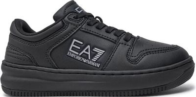 Buty sportowe dziecięce jesienne EA7 Emporio Armani ze sklepu: eobuwie.pl w kategorii: Buty sportowe dziecięce - zdjęcie WP-EBWP-9KUZS-09B_0000304462566