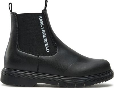 Karl Lagerfeld Kids - Buty zimowe dziecięce na zimę ze sklepu: eobuwie.pl w kategorii: Buty zimowe dziecięce - zdjęcie WP-EBWP-9KUZS-09B_0000304469572