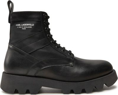 Buty zimowe męskie zimowe Karl Lagerfeld ze sklepu: eobuwie.pl w kategorii: Buty zimowe męskie - zdjęcie WP-EBWP-9KUZS-09B_0000304496936