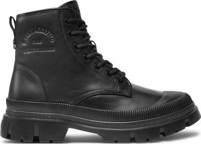 Buty zimowe męskie na zimę Karl Lagerfeld ze sklepu: eobuwie.pl w kategorii: Buty zimowe męskie - zdjęcie WP-EBWP-9KUZS-09B_0000304497797