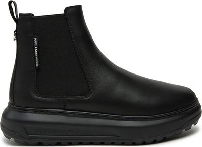 Buty zimowe męskie jesienne Karl Lagerfeld ze sklepu: eobuwie.pl w kategorii: Buty zimowe męskie - zdjęcie WP-EBWP-9KUZS-09B_0000304497964