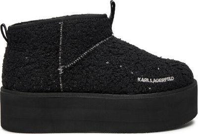 Botki jesienne Karl Lagerfeld ze sklepu: eobuwie.pl w kategorii: Botki - zdjęcie WP-EBWP-9KUZS-09B_0000304499388