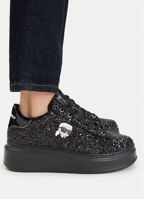 Karl Lagerfeld - Buty sportowe damskie wiosenne ze sklepu: eobuwie.pl w kategorii: Buty sportowe damskie - zdjęcie WP-EBWP-9KUZS-09B_0000304500480
