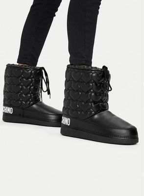 Śniegowce damskie na zimę Love Moschino ze sklepu: eobuwie.pl w kategorii: Śniegowce damskie - zdjęcie WP-EBWP-9KUZS-09B_0000304549038