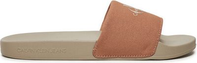 Klapki damskie na lato Calvin Klein Jeans ze sklepu: eobuwie.pl w kategorii: Klapki damskie - zdjęcie WP-EBWP-9KUZS-09B_0000304568367