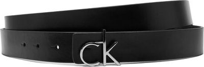 Calvin Klein - Pasek ze sklepu: eobuwie.pl w kategorii: Paski damskie - zdjęcie WP-EBWP-9KUZS-09B_0000304614934