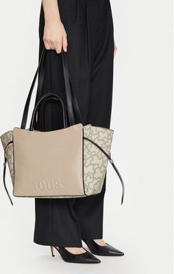 Shopper bag na wakacje Tous ze sklepu: eobuwie.pl w kategorii: Torby Shopper bag - zdjęcie WP-EBWP-9KUZS-09B_0000304774959