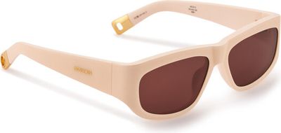 JACQUEMUS - Okulary przeciwsłoneczne damskie ze sklepu: eobuwie.pl w kategorii: Okulary przeciwsłoneczne damskie - zdjęcie WP-EBWP-9KUZS-09B_0000304817052