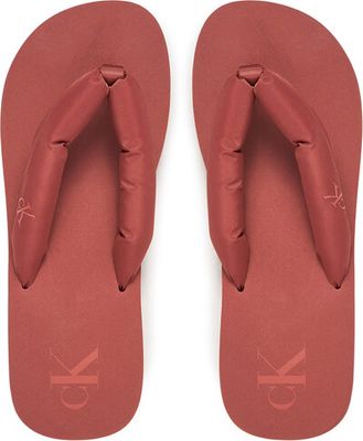 Klapki damskie na lato Calvin Klein Jeans ze sklepu: eobuwie.pl w kategorii: Klapki damskie - zdjęcie WP-EBWP-9KUZS-09B_0000304826467