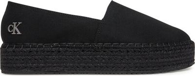 Espadryle damskie letnie Calvin Klein Jeans ze sklepu: eobuwie.pl w kategorii: Espadryle damskie - zdjęcie WP-EBWP-9KUZS-09B_0000304826535