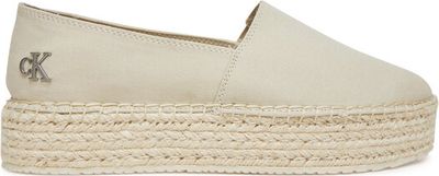 Espadryle damskie letnie Calvin Klein Jeans ze sklepu: eobuwie.pl w kategorii: Espadryle damskie - zdjęcie WP-EBWP-9KUZS-09B_0000304826542