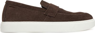 Mokasyny męskie jesienne Calvin Klein ze sklepu: eobuwie.pl w kategorii: Mokasyny męskie - zdjęcie WP-EBWP-9KUZS-09B_0000304828263