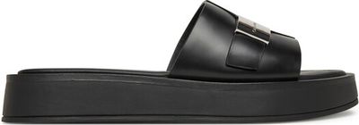Klapki damskie na lato Calvin Klein ze sklepu: eobuwie.pl w kategorii: Klapki damskie - zdjęcie WP-EBWP-9KUZS-09B_0000304828546
