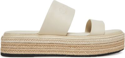 Calvin Klein - Espadryle damskie letnie ze sklepu: eobuwie.pl w kategorii: Espadryle damskie - zdjęcie WP-EBWP-9KUZS-09B_0000304828560