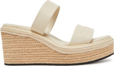 Espadryle damskie na lato Calvin Klein ze sklepu: eobuwie.pl w kategorii: Espadryle damskie - zdjęcie WP-EBWP-9KUZS-09B_0000304828584