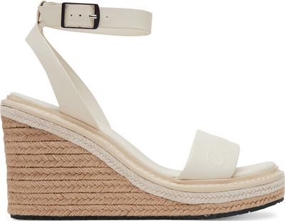 Espadryle damskie na lato Calvin Klein ze sklepu: eobuwie.pl w kategorii: Espadryle damskie - zdjęcie WP-EBWP-9KUZS-09B_0000304828607