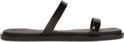 Klapki damskie na lato Calvin Klein ze sklepu: eobuwie.pl w kategorii: Klapki damskie - zdjęcie WP-EBWP-9KUZS-09B_0000304830778