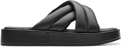 Klapki damskie na lato Clarks ze sklepu: eobuwie.pl w kategorii: Klapki damskie - zdjęcie WP-EBWP-9KUZS-09B_0000304851780