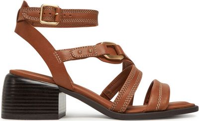 Sandały damskie letnie Clarks ze sklepu: eobuwie.pl w kategorii: Sandały damskie - zdjęcie WP-EBWP-9KUZS-09B_0000304851889