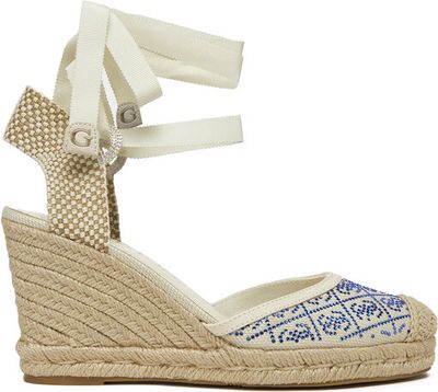 Espadryle damskie na lato Guess ze sklepu: eobuwie.pl w kategorii: Espadryle damskie - zdjęcie WP-EBWP-9KUZS-09B_0000304881985