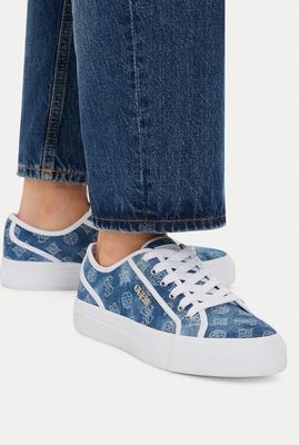 Buty sportowe damskie wiosenne Guess ze sklepu: eobuwie.pl w kategorii: Buty sportowe damskie - zdjęcie WP-EBWP-9KUZS-09B_0000304882609