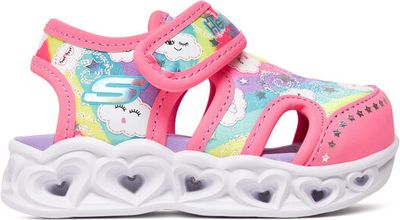 Sandały dziecięce na lato Skechers ze sklepu: eobuwie.pl w kategorii: Sandały dziecięce