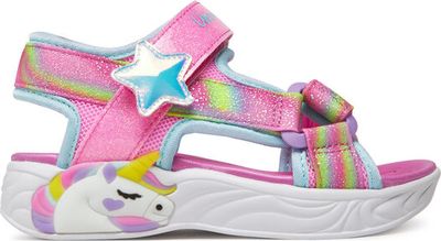 Sandały dziecięce letnie Skechers ze sklepu: eobuwie.pl w kategorii: Sandały dziecięce - zdjęcie WP-EBWP-9KUZS-09B_0000304906039